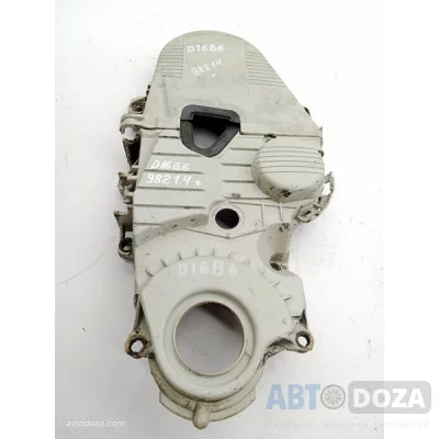 Защита ремня ГРМ Honda D16B6/1.6 б/у (к-кт с двух частей) б/у