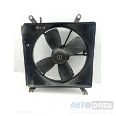Вентилятор радиатора Honda Accord 6 (в сборе с диффузором. шумит подшипник) б/у