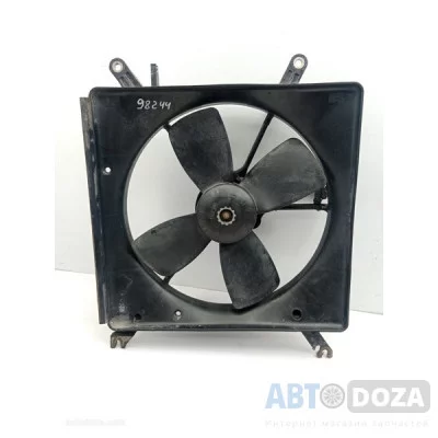 Вентилятор радиатора Honda Accord 6 (в сборе с диффузором. шумит подшипник) б/у