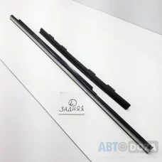 Молдинг стекла двери Honda Accord lll седан (зад.L "бархатка") б/у