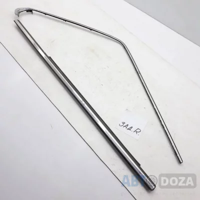 Молдинг рамки стекла двери Honda Accord lll седан (зад.R к-кт. 2шт.+бархатка)б/у