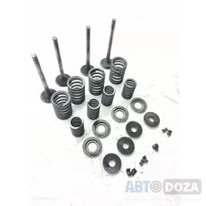 Клапан выпускной Mazda 626 FE/2.0 (к-кт. 4 шт.в сборе) б/у