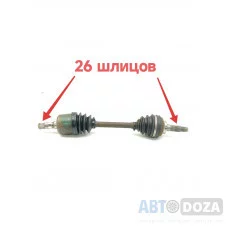 Полуось левая в сборе Mazda 626 GD / GV 1.8 - 2.0 (1987-1997) — Б/У Оригинал