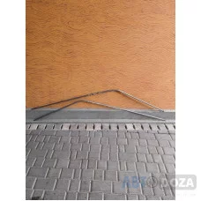 Хромированый молдинг крыши б/у на Mazda 626 GC седан 1983-1988 цена за комплект  