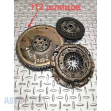 Сцепления в сборе (маховик/корзина/диск) Б/У на Mazda323 совместимость с двигателями B3/B5/B6 под 8клапонов 