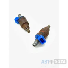 Топливная форсунка DENSO Mazda (код 195500-1280 синего цвета) б/у с гарантией на установку