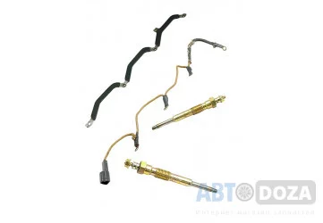 Свічки розжарювання та шини (планки) для дизельних Mazda б/в