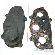 Захист ременя ТНВД Mazda 626 GC 2.0/RF Diesel (к-кт з 2-х частин) б/у Захист ременя ТНВД Mazda 626 GC 2.0/RF Diesel (к-кт з 2-х частин) б/у