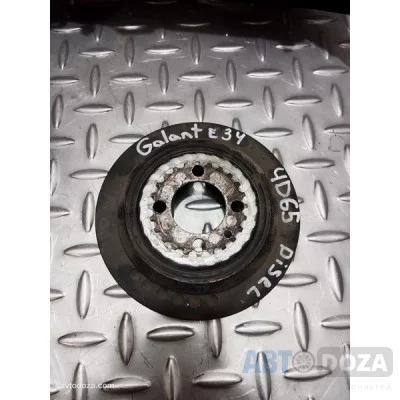 Шкив коленвала Mitsubishi E33 4D65/1.8 (Diesel) б/у з шестернею ГРМ | AvtoDoza Одеса