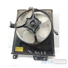 Вентилятор радиатора Micubishi 4G92/1.6 ( в сборе с диффузором метал.) б/у