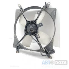 Вентилятор радиатора Micubishi 4G92/1.6 ( в сборе с диффузором пластик.) б/у