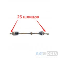 Полуось левая в сборе Mitsubishi Lancer CK2A / Colt CJ2A (двигатель 1.5 4G15) — Б/У Оригинал устанавливалась период с 1991 по 2002 год.