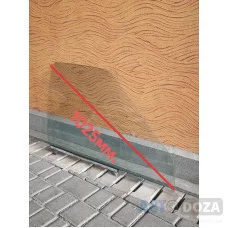 Стекло двери переднее правое Б/У на Mitsubishi Lancer третього поколения C12 (1983-1988г)