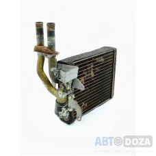 Радиатор печки (отопителя) с краном Mitsubishi Lancer C12 / Colt C11 (1983-1988) — Медный, Б/У Оригинал