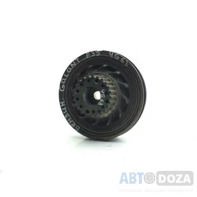 Шкив коленвала Mitsubishi E33 4G63/2.0 (инжектор с шестерней ГРМ) б/у