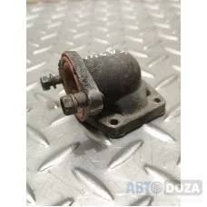 Крышка корпуса термостата (патрубок) Nissan K24E 2.4 б/у 