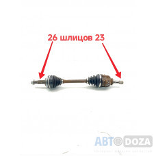 Піввісь ліва Toyota 2E, 3A, 4A, 5A (26x23 шліци) в зборі б/в 