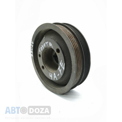 Шкив коленвала под кондиционер для Toyota Corolla Carina 4A-FE 1.6L (1991-1997)