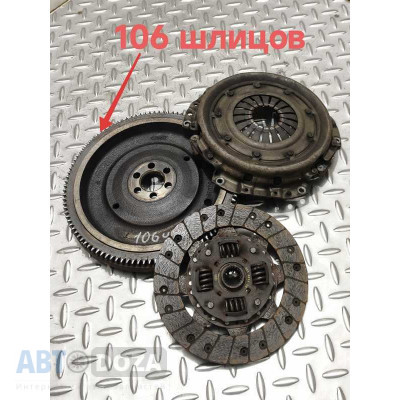 Сцепление (комплект маховик, диск, корзина) Toyota 4A/1.6 для Corolla E100