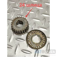 Шестерня ГРМ коленвала Toyota 4A/1.6 на 24 шлица б/у
