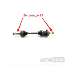 Полуось Toyota Corolla E80 2E/1.3 ( L в сборе ) б/у